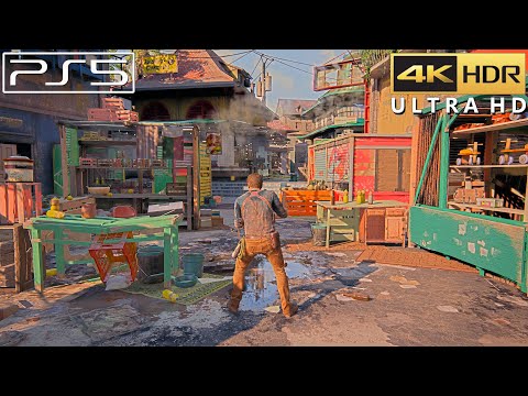 Uncharted 4: A Thief's End Remastered (PS5) 4K HDR Gameplay (best mission)