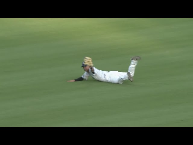 【2回表】ダイビングキャッチ!! ライオンズ・西川愛也 俊足活かしてファインプレー!! 2025年7月2日 埼玉西武ライオンズ 対 オリックス・バファローズ