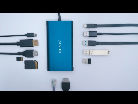 Multiport 12 in 1 USB C Docking Station with Dual 4K HDMI, DP, Ethernet, PD 3, USB C, 4 USB A & More