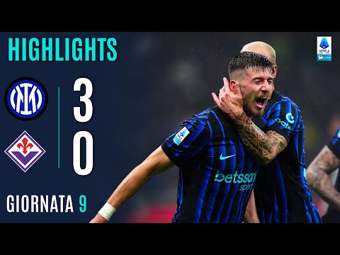 Video highlights della Inter vs Fiorentina (3 a 0) - Giornata 9 - Fantacalcio e fantamedie