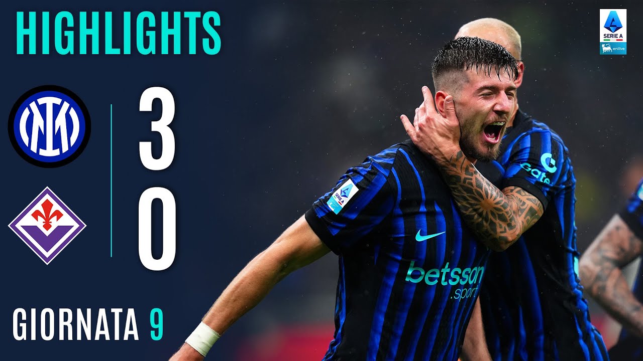 INTER-FIORENTINA 3-0 | HIGHLIGHTS | 9ª GIORNATA | SERIE A ENILIVE 2025/26