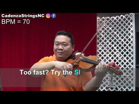 Hunters' Chorus | Medium Speed | Suzuki Violin Book 2