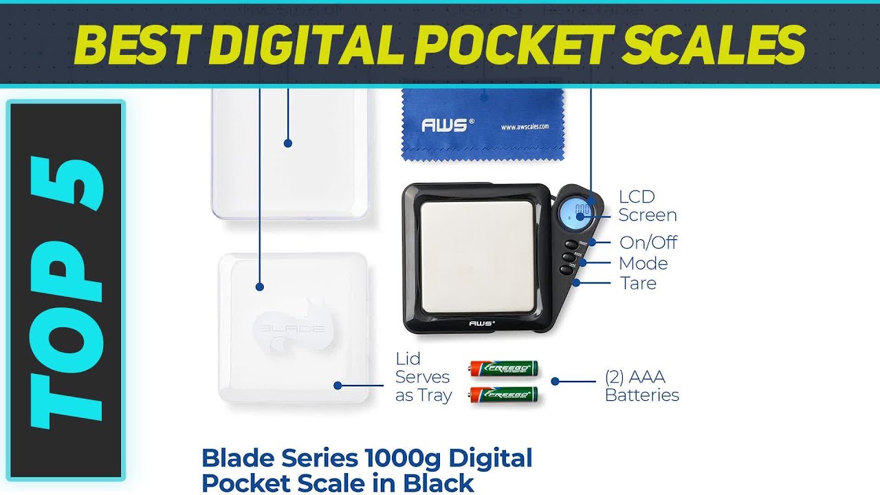 Top 5 Best Digital Pocket Scales 2023