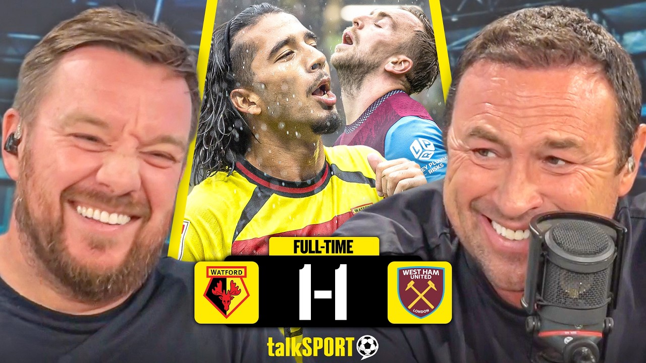 "IRONS!" Jamie O'Hara & Jason Cundy REACT to West Ham's 1-1 Draw against Watford!
