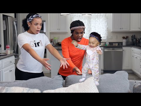 WHEN YOU LEAVE A BABY ALONE FOR 5 SECONDS!!