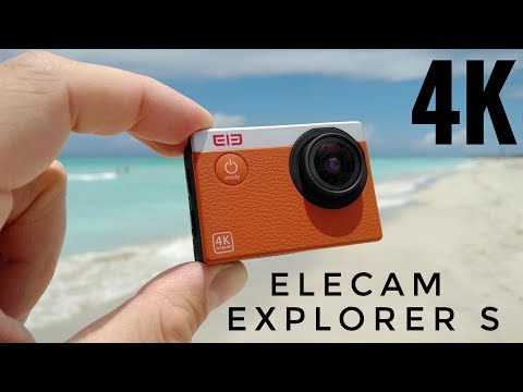 Elecam Explorer S 4K Action Camera REVIEW - Is a $40 camera any good?