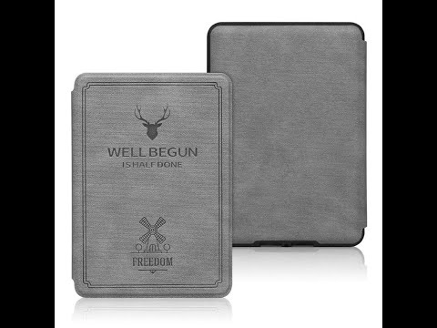 Обложка чехол SoftShell Freedom для Amazon Kindle Paperwhite (2015) 7th Gen (DP75SDI) (Серый) - фото 1 - id-p2297390648