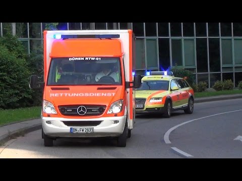 RTW-1 HaW FF Düren + NEF RDKD/DRK Jülich