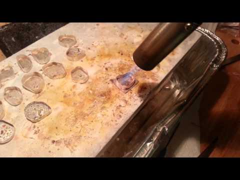 Soldering Bezel Wire to Backplate