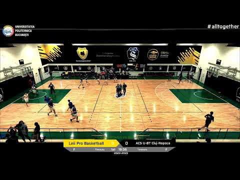 LIVE 🏀 TF U18 ABC Leii Pro Basketball vs ACS U-BT Cluj Napoca