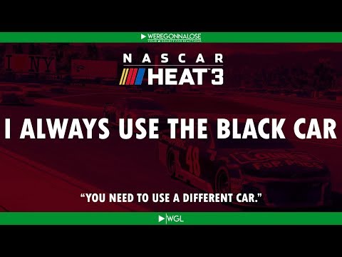 Trolling Nascar Heat 3 - I Always Use The Black Car on Nascar Games