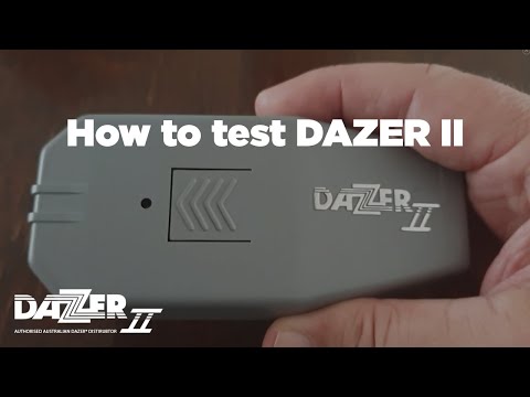 How to check if a Dog Dazer II anti bark device is working