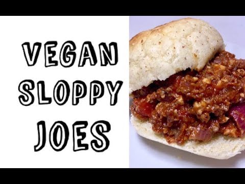 Vegan Sloppy Joes Recipe | Sloppy Joes From Scratch | Midnight Munchies and More