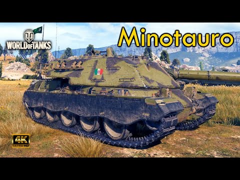 Controcarro 3 Minotauro, 11K Damage, 4 Kills, Master Class, High Caliber, Steppes - World of Tanks
