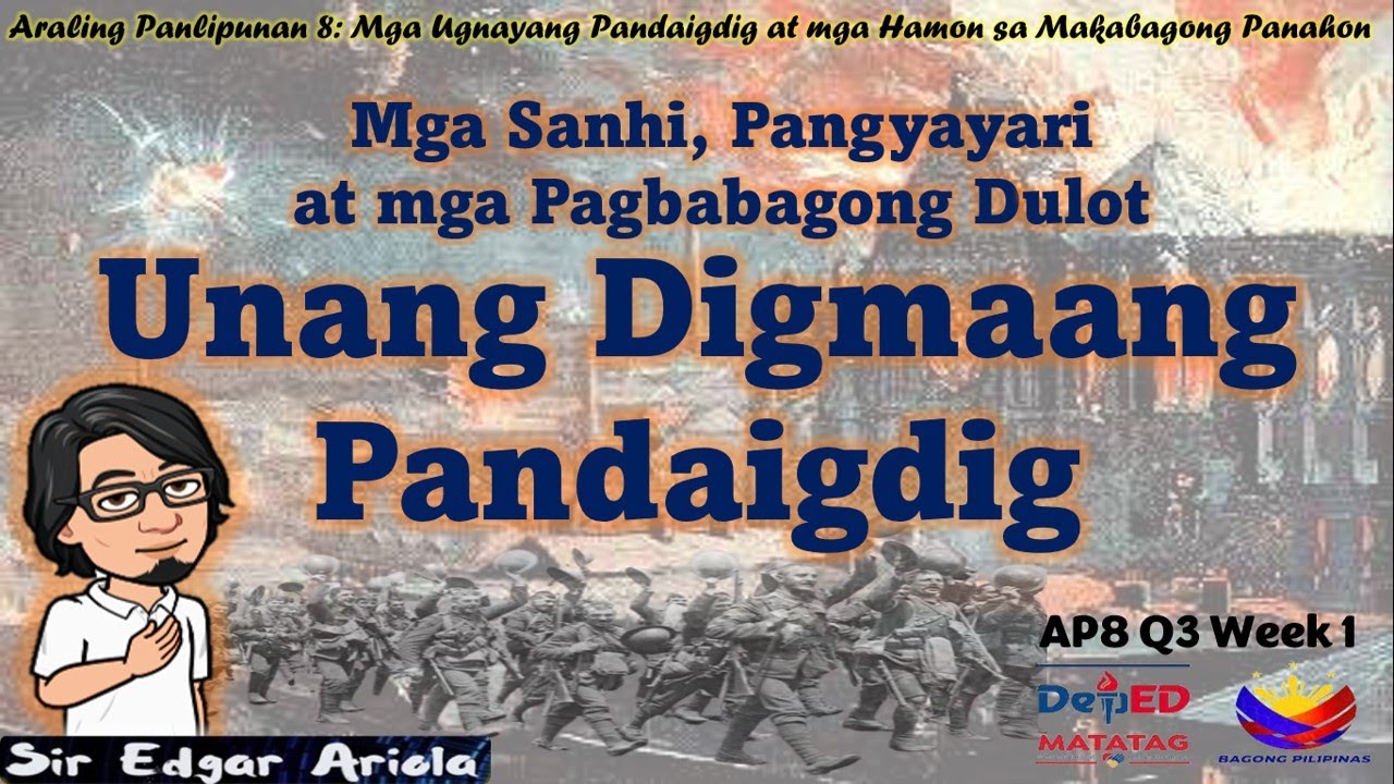Unang Digmaang Pandaigdig AP8 Q3 Week 1 (Revised K-12  Curriculum) #ap8matatag