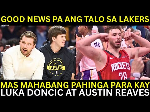 GOOD NEWS pa sa Lakers ang TALO dahil sa INJURY Nila Luka at Reaves | Celtics DOMINATION!
