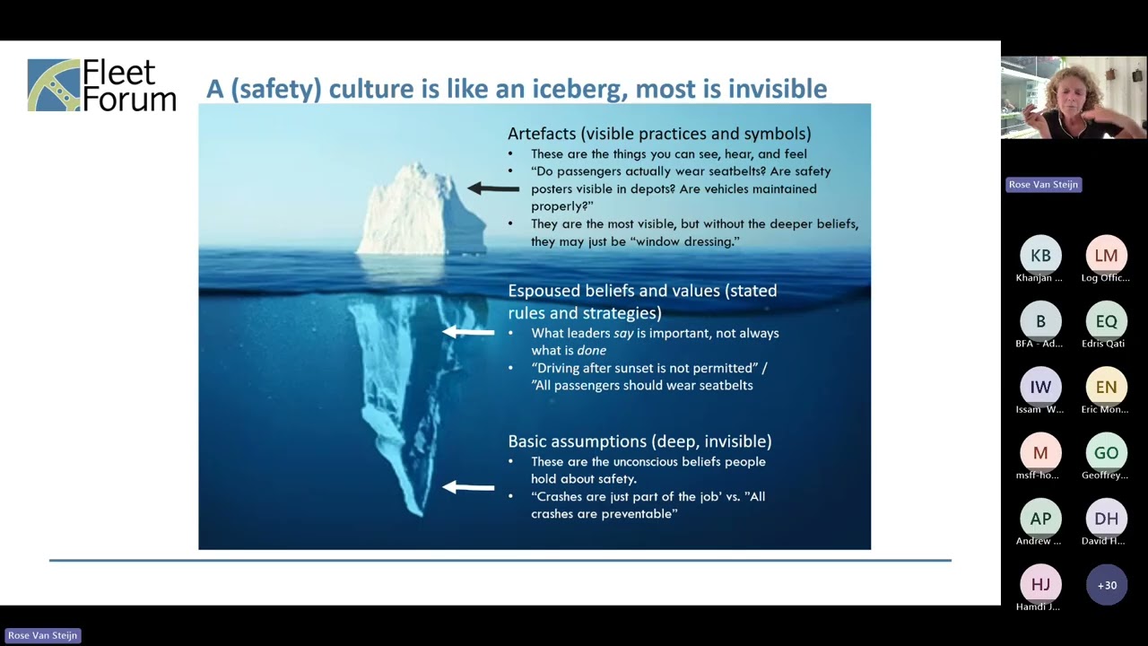 Webinar: Diagnosing the Road Safety Culture in Your Organisation
