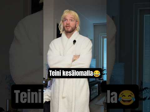 Unirytmi kesälomalla 😂😂 #hauska #huumori #teini