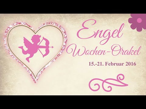 Angel Weekly Oracle from February 15th to 21st, 2016 - Conny Koppers