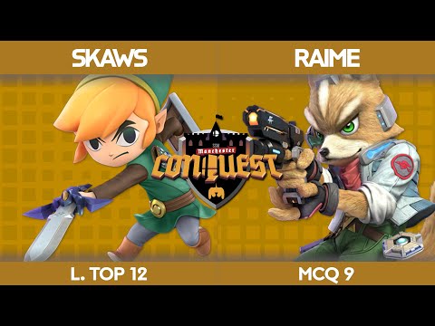 Manchester Conquest 9 - Skaws (Toon Link) v Raime (Fox) - L Top 8 Qualifier