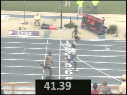 Boys 4x100m Championship Heat 3 - New Balance Outdoor Nationals 2012