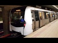 4K Bucharest Metro BOMBARDIER Train Dalia At Grozăvești Station On M1 Line