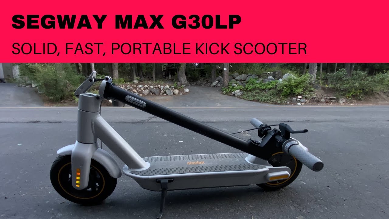 2022 Segway G30LP Scooter Review