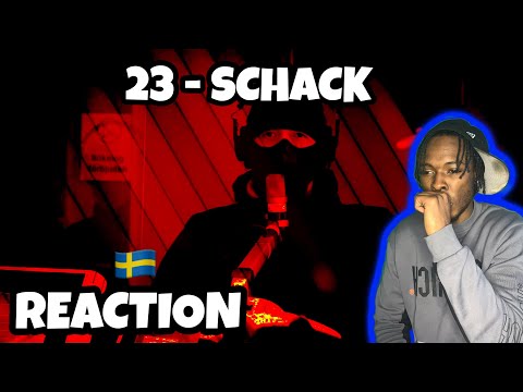 AMERICAN REACTS TO SWEDISH RAP! 23 - Schack (Lyric Video)