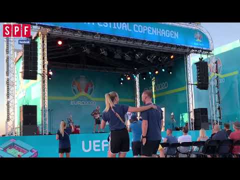 HUGORM euro2020 Mini koncert Ofelia plads Kbh