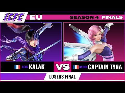 Kalak (Kunimitsu) vs. Captain Tyna (Alisa) Losers Final - ICFC EU Tekken 7 Season 4 Finals