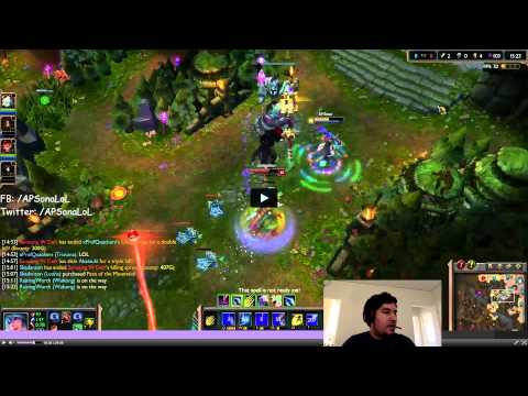 [Diamond 1] Baiting a Tower Dive with Sona Mid