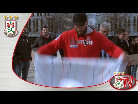 10.03.2017  SCM hilft mit der Aktion "Betten-Wett-Beziehen"