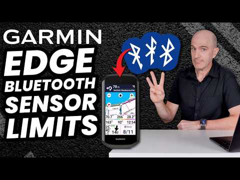 Garmin EDGE Bluetooth Sensor Limits // What You Need To Know!