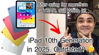 IPAD 10TH GENERATION IN 2025 FULL REVIEW | AFTER USING FOR MORE THAN 1 YEAR | Jaden Yael