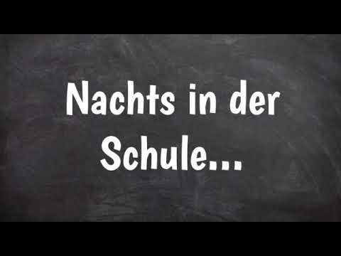 Nachts in der Schule...