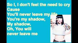 Jessie J - My Shadow(Lyrics on screen)