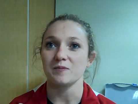 Rosannagh MacLennan interview - 2010 world trampoline championships - Metz, France