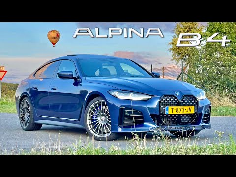 2024 Alpina B4 Gran Coupe // 318km/h REVIEW on AUTOBAHN