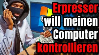 Wenn man Fake Microsoft Support Scammer anruft...