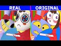 Pomni REAL or ORIGINAL JAX React to The Amazing Digital Circus - MEME Animations №138