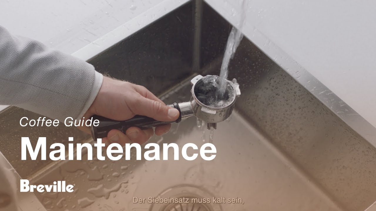 Filter basket rinse