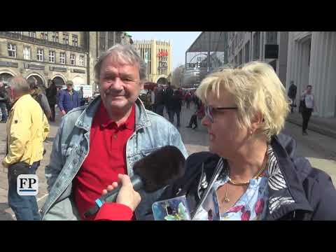 Neuer Marktplatz-Brunnen in Chemnitz eröffnet