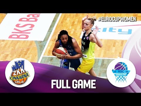 Cinkarna Celje v KSC Szekszard - Full Game - EuroCup Women 2019