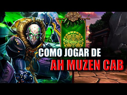 Como jogar de AH MUZEN CAB | Caçador | A-Z | Smite BR
