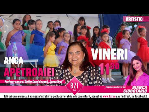 Unul dintre cei mai iubiţi profesori de canto din Iaşi - Anca Apetroaiei