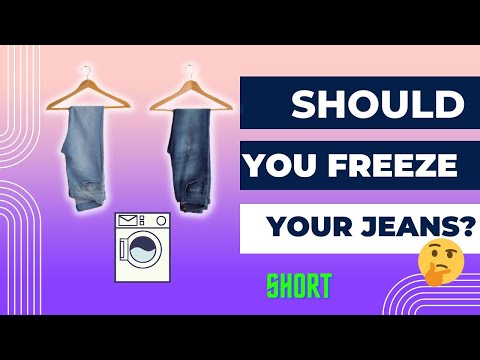 , title : 'Stop Washing Your Jeans | Why Freeze Your Denim Jeans #shorts'