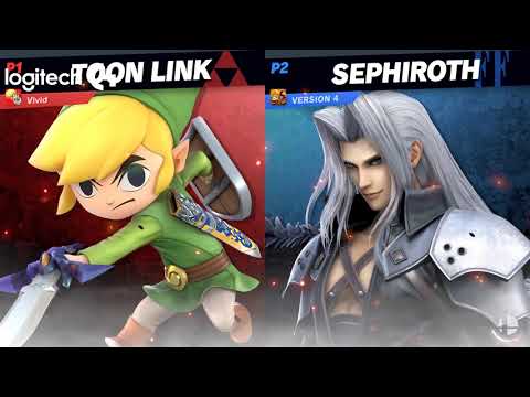 Tweek (Sephiroth, Diddy Kong) vs Vivid (Toon Link), Kiyarash (Luigi) | 21 Dec '22