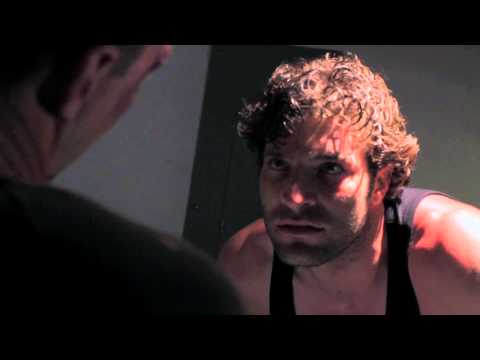 A Super Hero Is Born, Nicholas Givanio stars as Johnny Games in this intense interrogation scene.