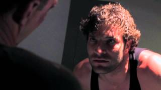 A Super Hero Is Born, Nicholas Givanio stars as Johnny Games in this intense interrogation scene.