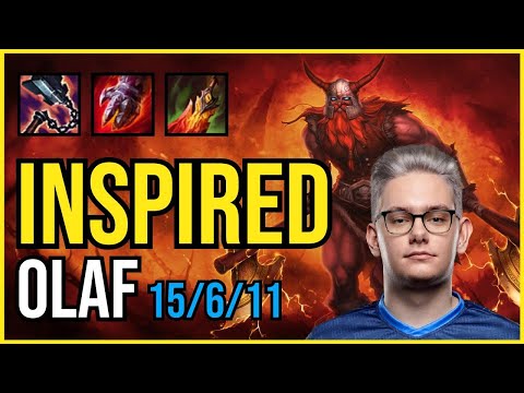 INSPIRED - OLAF vs JANKOS - REK'SAI Jungle - EUW Grandmaster - Patch 11.4